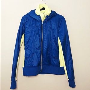 Lululemon blue scuba jacket